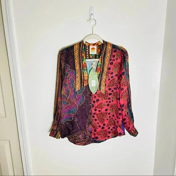 FARM Rio Multicolor Patterned Blouse - Picture 3 of 11